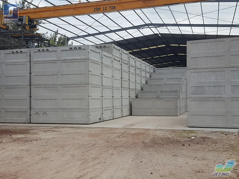 planta de tratamiento prefabricada de concreto en hermosillo
